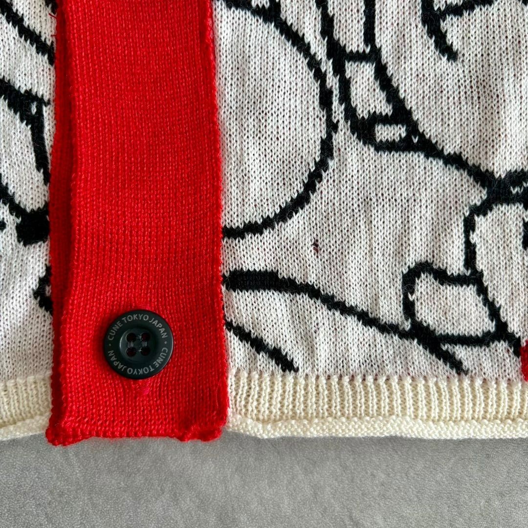 CUNE Cardigan Distressed Damage Processing Size 3… - image 5