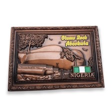 Nigeria Olumo Rock Fridge Magnet Souvenir