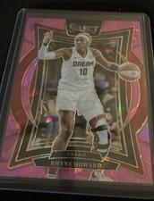 2025 WNBA Select Rhyne Howard Pink Ice Prizm #45 Atlanta Dream