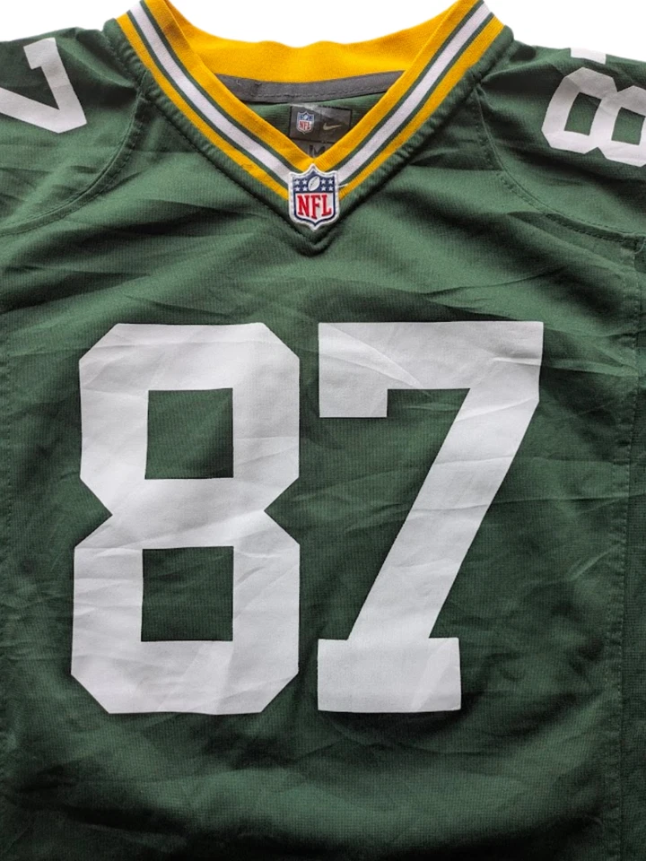 Nike Trikot Packers Green Bay No 87 Nelson Jersey dunkelgrün Kids M Men XXS-XS - Bild 3 von 4