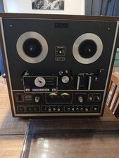 Vintage Akai X-1810D Reel to Reel Stereo Tape Deck, Recorder. 8 Track Works Read