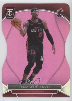 2024 Panini Totally Certified Pink Platinum Mirror Die-Cut /125 Bam Adebayo 1n4g