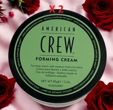 American Crew Forming Cream with Medium Hold and Shine 3 Oz Pack of 2 
