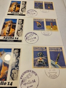 Gabon-Apollo 14-(1/31/1971)