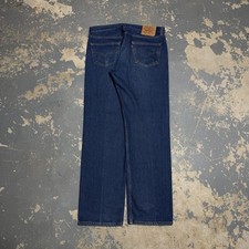 Vintage Levi  s 501 XX Jeans Dark Blue Denim 90s 35x32 Straight Leg Button Fly