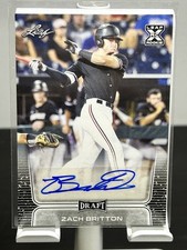 2020 Leaf Draft Retail Autographs - #BA-ZB1 - Zach Britton - Toronto Blue Jays