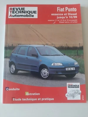 Revue Technique Automobile FIAT PUNTO essence et diésel jusqu'à 10/99 - Photo 1/2