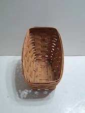 Vintage Longaberger Woven Traditions Basket 1989, Signed