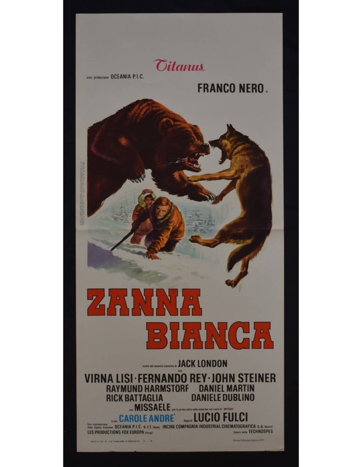 Locandina di Zanna Bianca (1974)