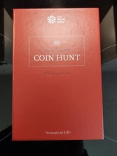 Royal Mint Great British Coin Hunt UK 50p Collector Album Red **No KEW GARDEN. 