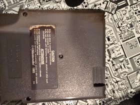 Teenage Mutant Hero Turtles 1989 Nintendo NES Cartridge Turtles Only Fire damage