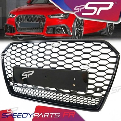 RS Style Front Honeycomb Grill for Audi A6 A6 Quattro S6 2016-2018 Excl RS6