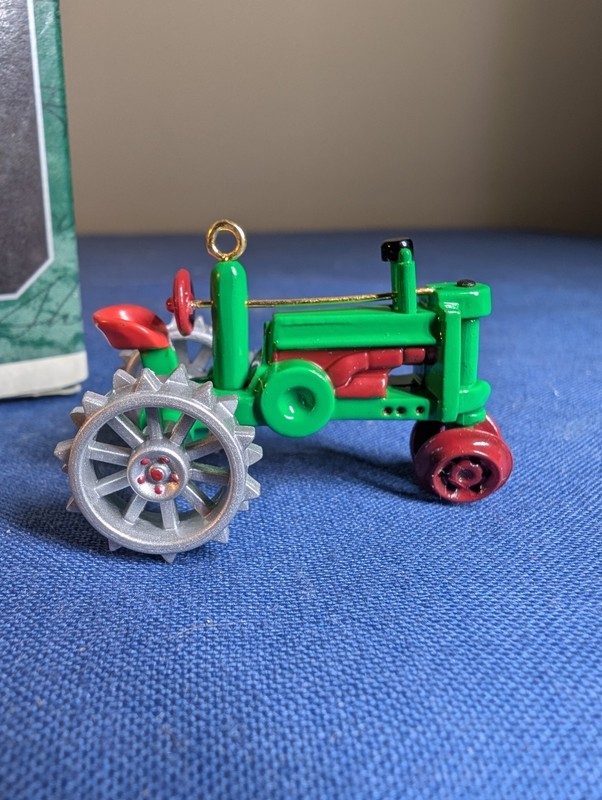 Hallmark Miniature Ornament 1998 Antique Tractors NIB