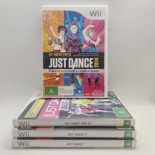 Just Dance 1 2 2014 Best of -Lot Bundle *Good Condition* *Complete* Nintendo Wii