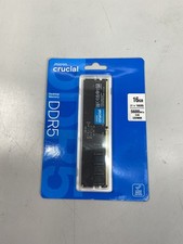 Crucial - 16GB DDR5 5600 (PC5 44800) Desktop Memory Model CT16G56C46U5 - Black