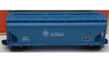 LIONEL ADM BAY 3 BAY ACF CENTERFLOW HOPPER CAR 6-17118 “STD.” O SCALE