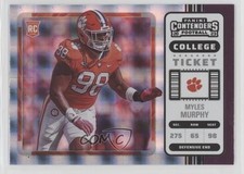 2023 Chronicles Draft Picks Contenders College Ticket Pink Myles Murphy #22 2qw