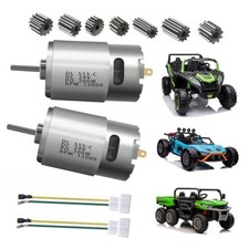 2PCS 24V RS555 12000 RPM Electric Drive Motor for Power Wheels Motor