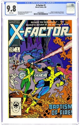 X-Factor 1D CGC 9.8 1986 4552520021 1st app. X-Factor