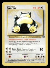 Snorlax 27/64 Jungle Pokemon Unlimited NM on eBay