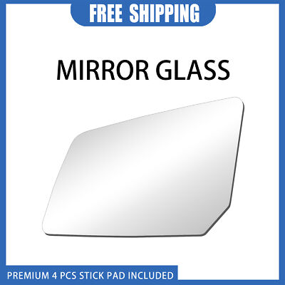 Mirror Glass Adhesive Fits 2008-2009 Saturn Outlook Driver Left Side Flat 4166