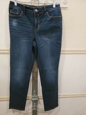 Bandolino Women's Amy Modern Straight Leg Tummy Slimming Stretch Jeans