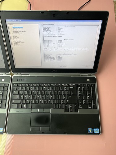Lot of 2 Dell Latitude E6530 Core i5-3210M 4GB RAM 0GB HDD WEBCAM BLUETOOTH HDMI - Picture 4 of 15