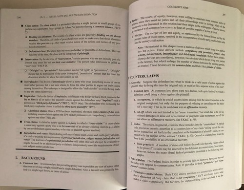 Civil Procedure Emanuel Law Outlines Series 2008 Paperback ISBN 9780735572263 - Imagen 4 de 5