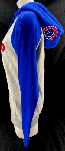 NEW Chicago Cubs MLB Soft As A Grape LS Baseball Hoodie Sweatshirt Women's M - Picture 6 of 8