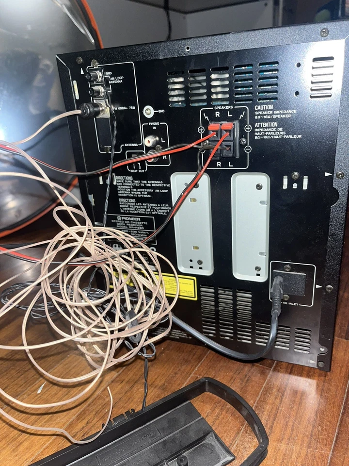 PIONEER STEREO CO DECK RECEIVER XA-P330 - Immagine 4 di 4