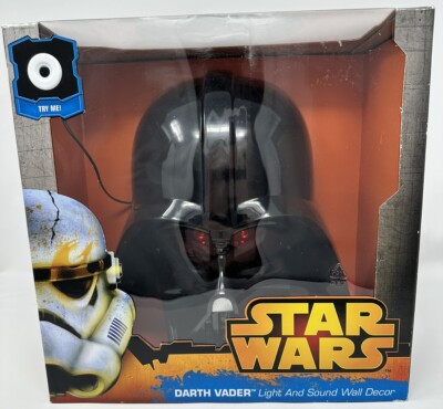 NEW Disney Star Wars DARTH VADER Light Up Wall Art