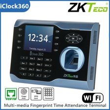 ZKTeco iClock360 Time Attendance Machine RFID TCP/IP Fingerprint Access Control