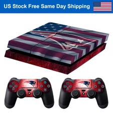Full Set Skins Decal Stickers  Protective Cover for PS4 Console & Controllers