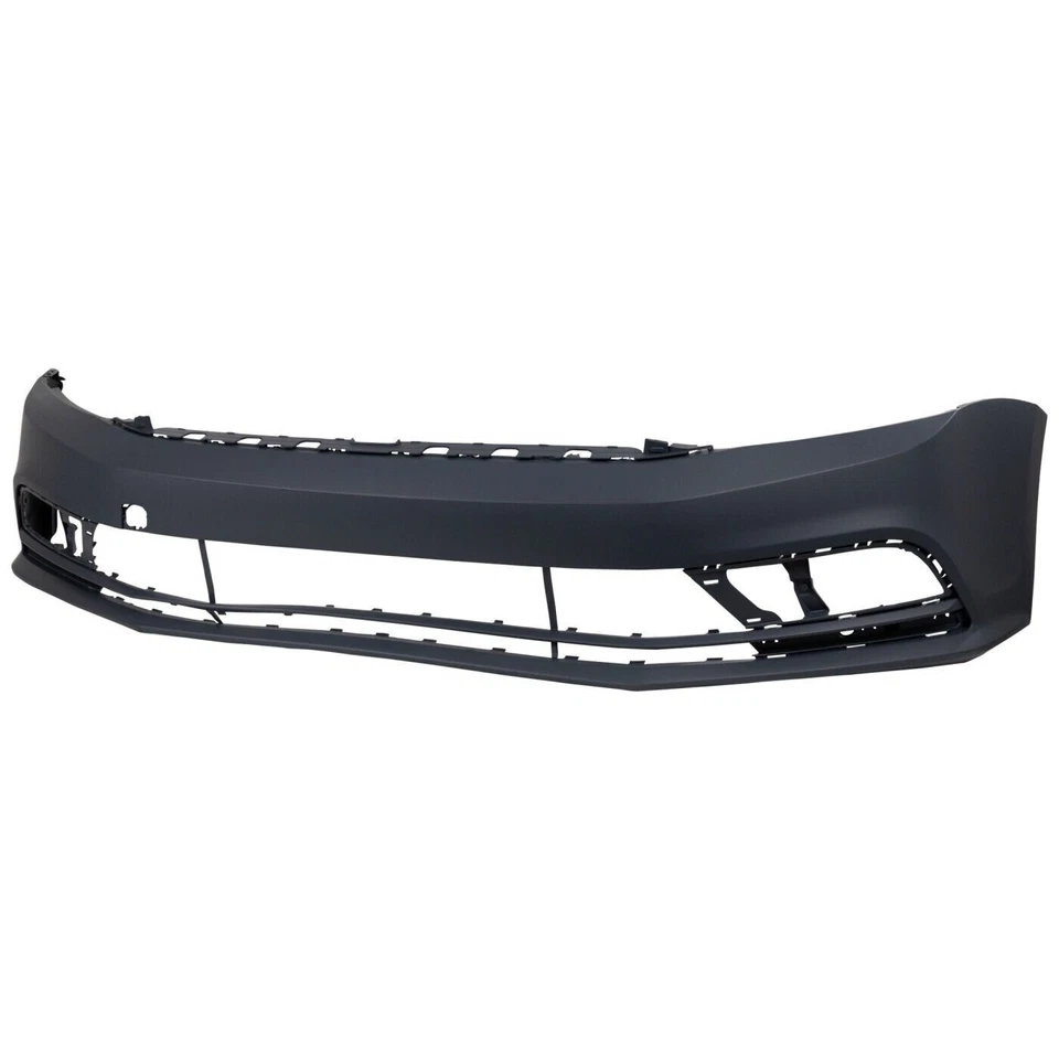 Front Bumper Cover Primed For 2015-2018 Volkswagen Jetta VW1000220 - Image 3 of 4