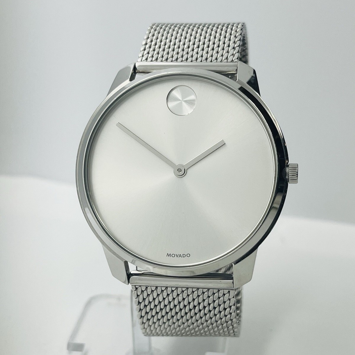 モバードボールド MOVADO BOLD ミュージアムウォッチ シルバー メンズ モバードが MUSEUM WATCH を現代的に再解釈した最新作を発表
