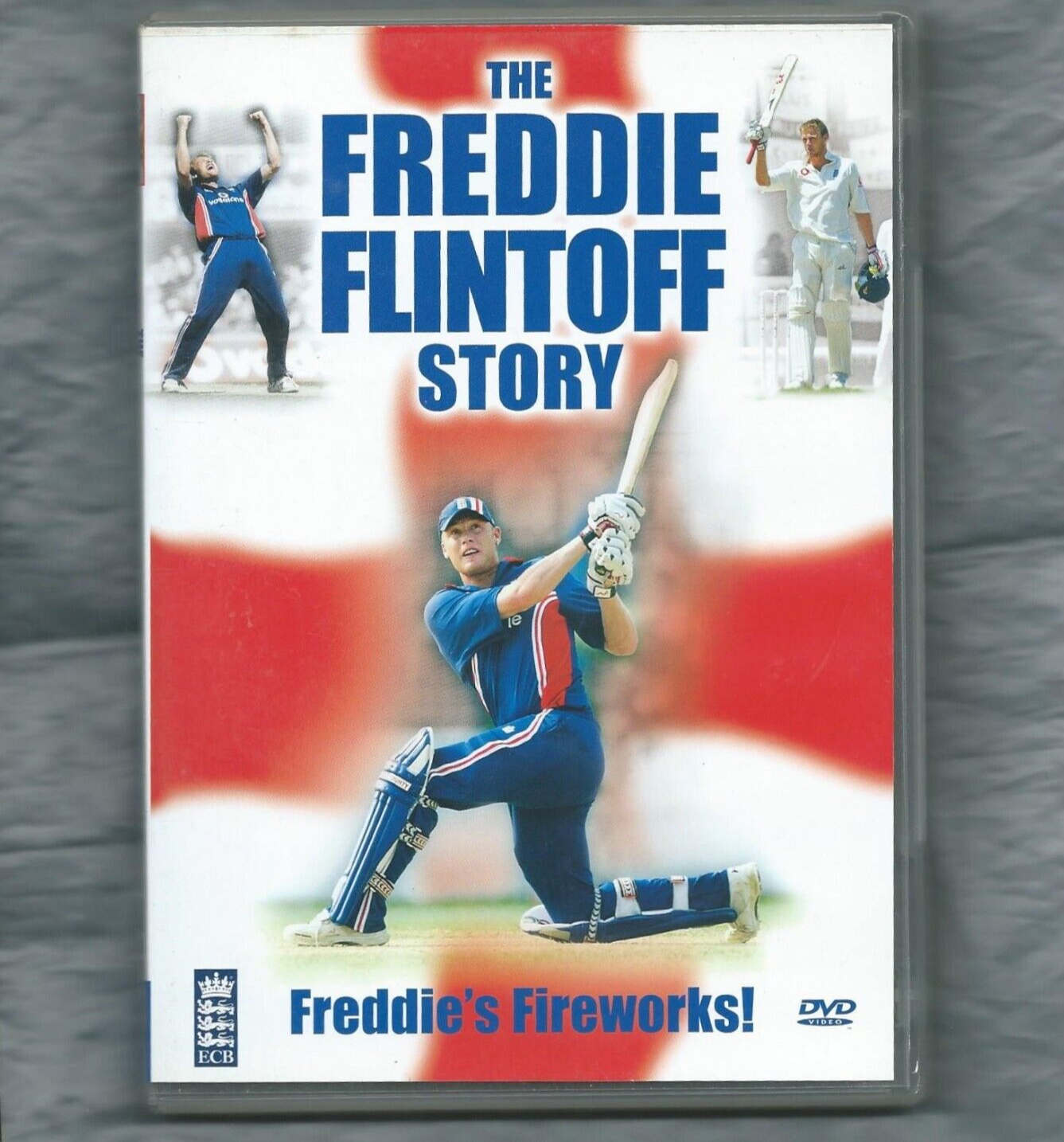 The Freddie Flintoff Story DVD 2005 Documentary Rated E Cricket 95 Minutes Used