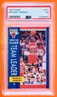 Michael Jordan 1991 FLEER TEAM LEADER 🏀 Card #375 PSA 7 Bulls Basketball ⭐ HOF