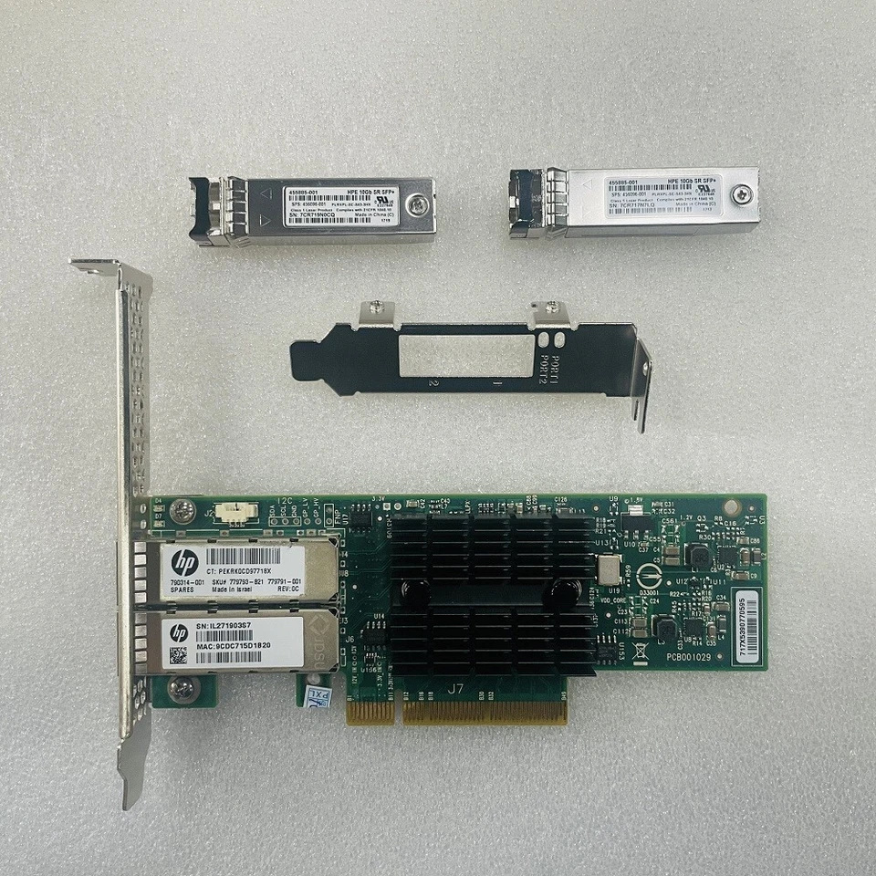 HP Ethernet 10Gb 2-port 546SFP+ Adapter 546SFP = MCX312B +455885-001 SFP network - Image 4 of 4