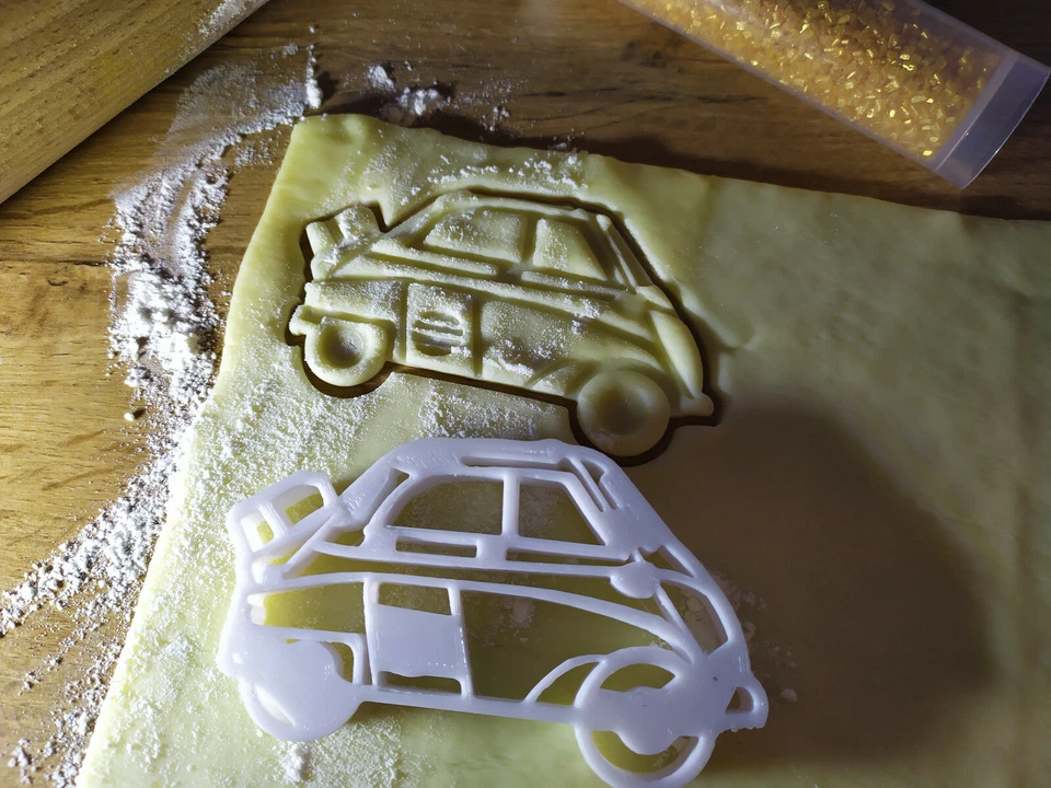 NEU Ähnlich Isetta 300 Ausstecher Cutter Form Ausstecher BMW Salzteig Knete