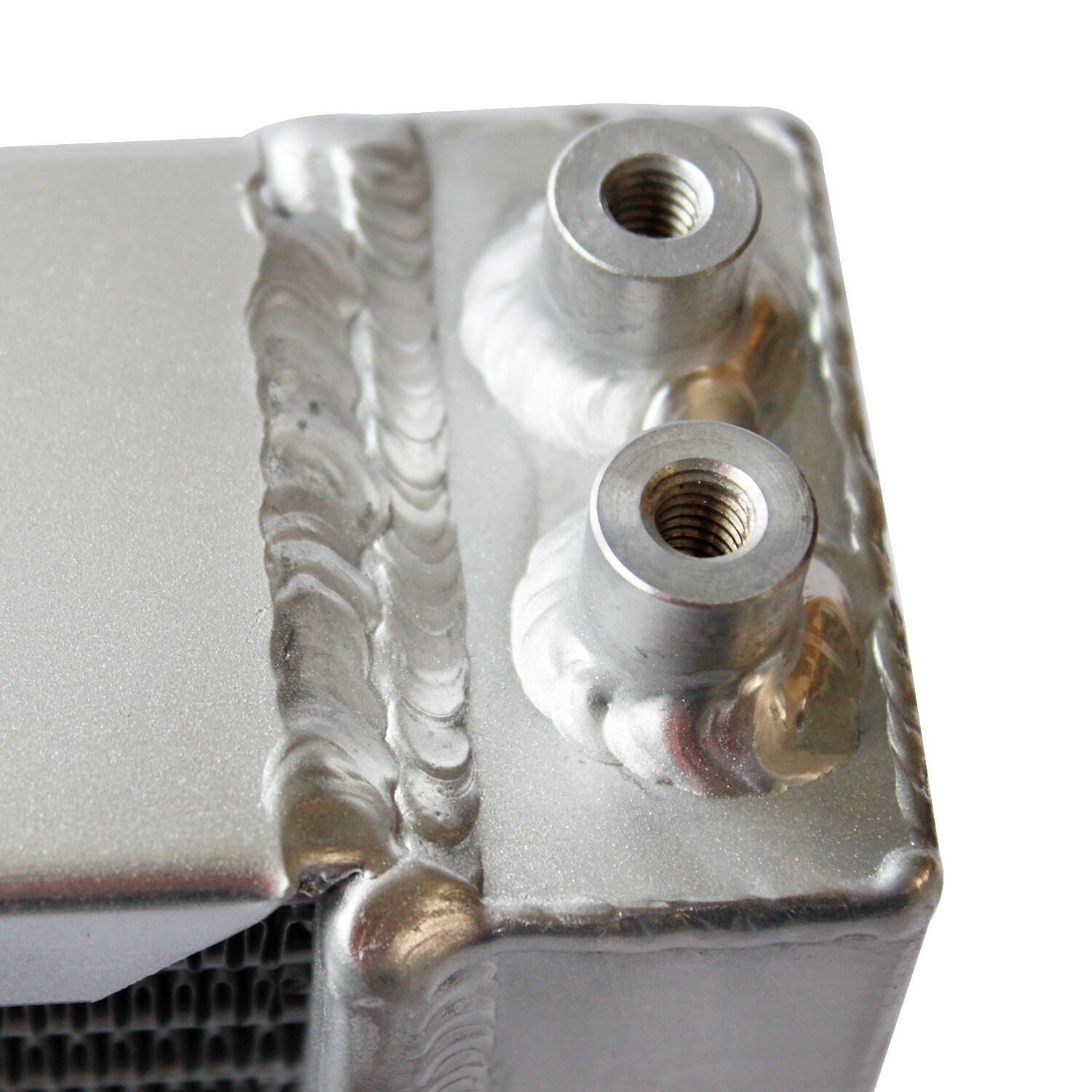 For Double Pass Dragster Roadster Racing Radiator 3 Row with Shroud Fan ...