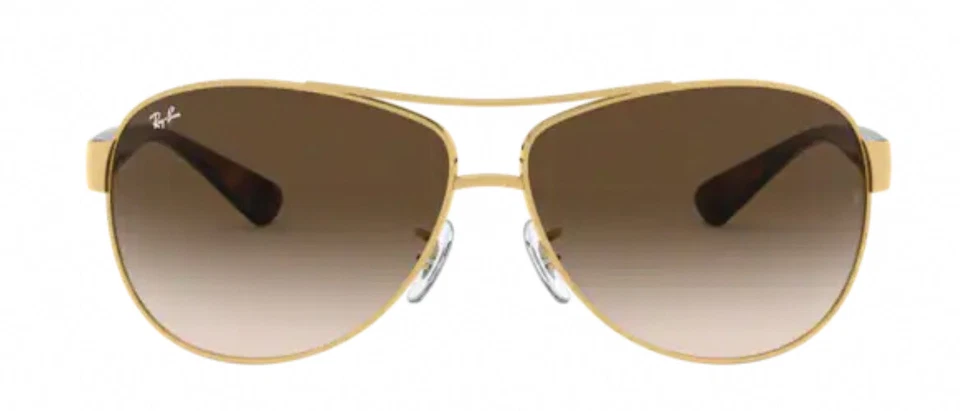 Original Unisex Ray Ban 3386 001/13  67 Brille gold Metall Sonnenbrille Neu - Bild 4 von 4