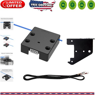 Stylish Filament Detection Module with LED Indicator for Ender 3/CR-10 Printers