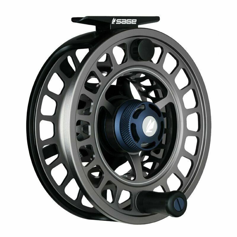 BRAND NEW SAGE SPECTRUM MAX FLY FISHING REEL 5/6 WEIGHT SQUID INK SILVER