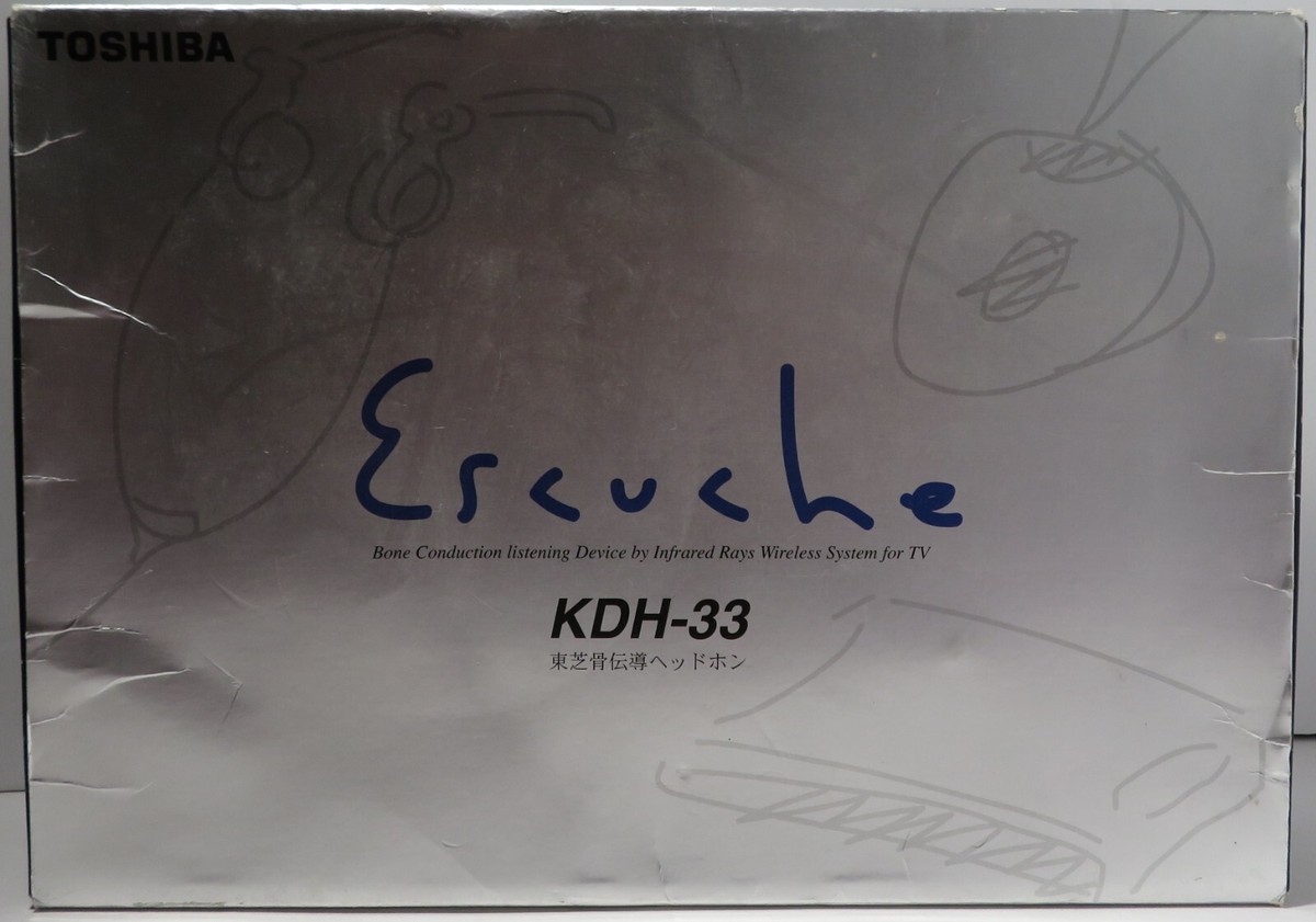 Toshiba Escuche KDH-33 Bone Conduction Headphones - Japan - New in 