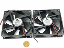 2 x Fan 5V 0.2A Computer PC CPU Case 9225 92mm 92x92x25mm 2pin DC G13