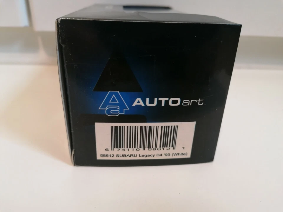AUTOART SUBARU LEGACY B4 1999 WHITE 1:43 1 / 43 ART. 58612 MODEL AUTO ART - Immagine 2 di 4