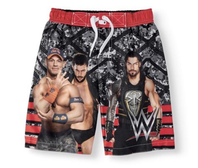 wwe swim trunks