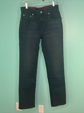 Levis 514 Jeans Teen 29x31 Blue Distressed 18 Regular Fit Straight Leg Dentin