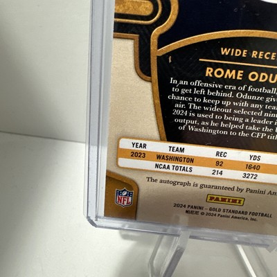 2024 Panini Gold Standard Rome Odunze Rookie Auto 32/99 | eBay 2024 Panini Gold Standard Rome Odunze Rookie Auto 32/99 | eBay