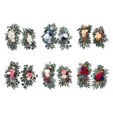 Wedding Arch Flowers Home Decor Decorative Artificial Flower Swag Set Pack of 2